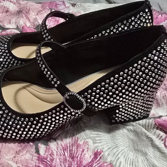 Kelly & Katie rhinestone heels - Picture 2 of 5